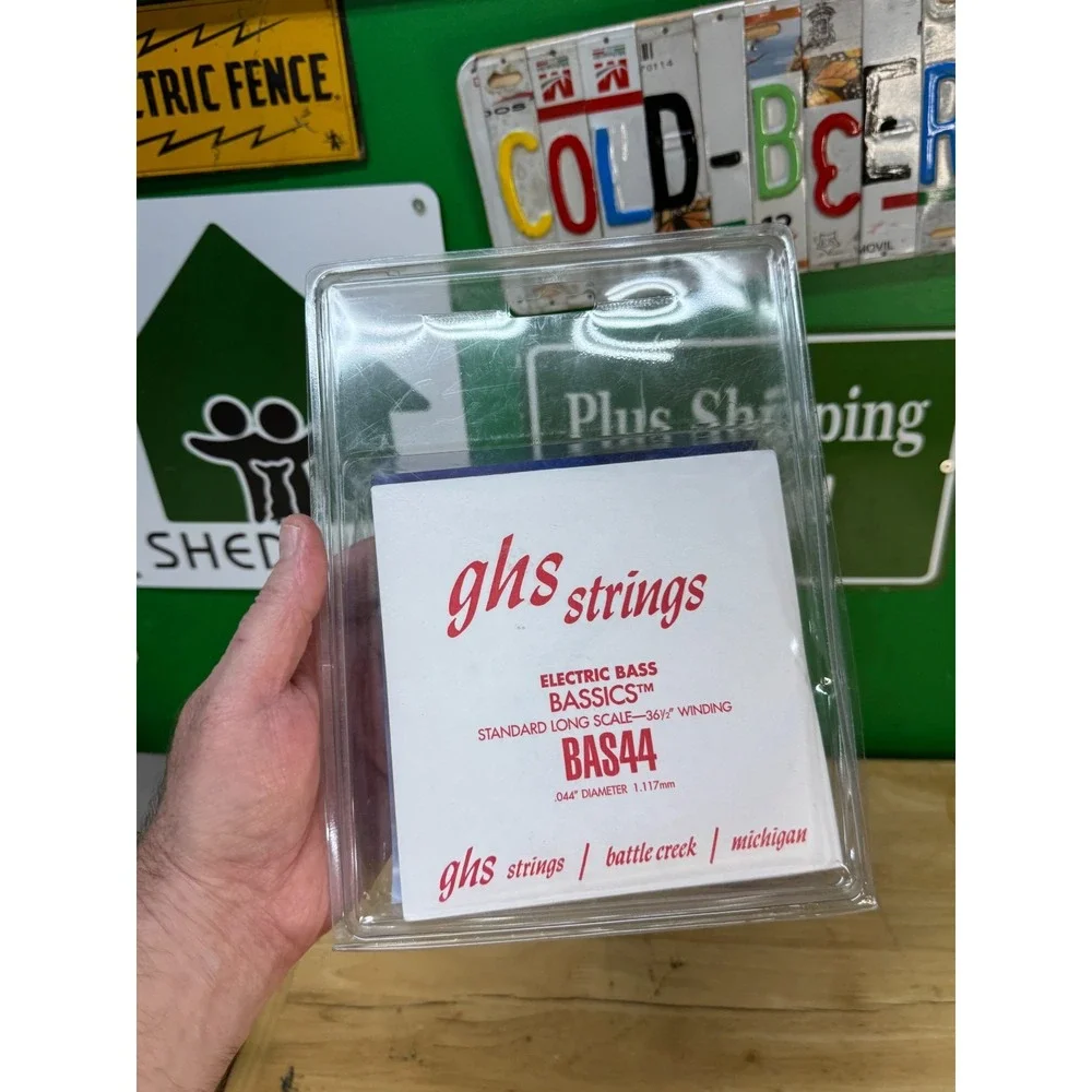 GHS Roundwound Electric Bass Strings Medium Light New in Package